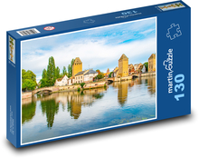 Most - Francúzsko Puzzle 130 dielikov - 28,7 x 20 cm 