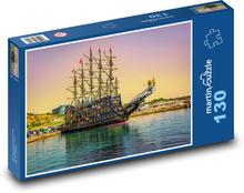 Schiff - Piratenschiff Puzzle 130 Teile - 28,7x20 cm