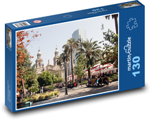 Santiago, Čile Puzzle 130 dielikov - 28,7 x 20 cm 