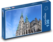 Republika Czeska - Ratusz Puzzle 130 elementów - 28,7x20 cm