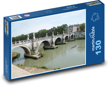 Rzym - most Puzzle 130 elementów - 28,7x20 cm