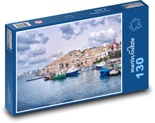 Jaffa - Port, Izrael Puzzle 130 elementów - 28,7x20 cm