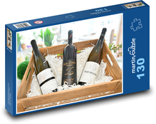 Weinflaschen Puzzle 130 Teile - 28,7x20 cm