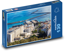 Přístav v Alžírsku Puzzle 130 dílků - 28,7 x 20 cm