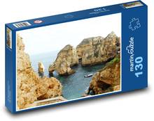 Príroda - pobrežie Puzzle 130 dielikov - 28,7 x 20 cm 