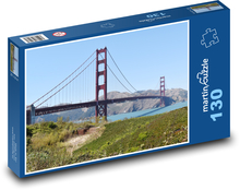 Brücke - Golden Gate Puzzle 130 Teile - 28,7x20 cm