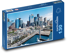 Washington - Seattle Puzzle 130 dílků - 28,7 x 20 cm