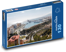 Malaga - Spain Puzzle 130 pieces - 28.7 x 20 cm 