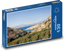 Matala - Grecja Puzzle 130 elementów - 28,7x20 cm