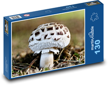 Mushroom - toadstool Puzzle 130 pieces - 28.7 x 20 cm 
