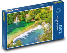 Krka Falls Puzzle 130 Teile - 28,7x20 cm
