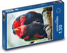 Parrot Puzzle 130 pieces - 28.7 x 20 cm 