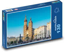 Kraków - Polska Puzzle 130 elementów - 28,7x20 cm