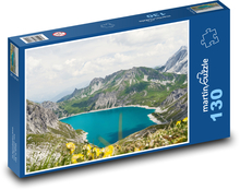 Berge - See Puzzle 130 Teile - 28,7x20 cm