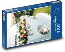 Svatební dodávka Puzzle 130 dílků - 28,7 x 20 cm