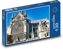 Notre Dame - Francúzsko, Paríž Puzzle 130 dielikov - 28,7 x 20 cm 
