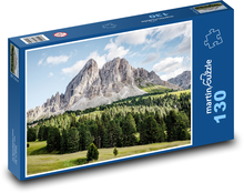 Wald und Berge Puzzle 130 Teile - 28,7x20 cm