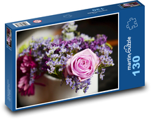 Kytice - růže Puzzle 130 dílků - 28,7 x 20 cm