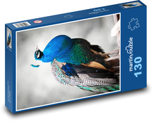 Pfau. Puzzle 130 Teile - 28,7x20 cm
