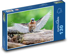 Finch - vták Puzzle 130 dielikov - 28,7 x 20 cm 