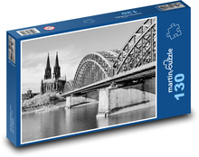 Kolín nad Rýnem - Německo Puzzle 130 dílků - 28,7 x 20 cm
