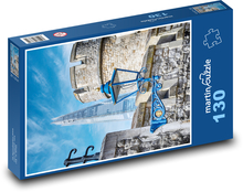 Londýn - pouličná lampa Puzzle 130 dielikov - 28,7 x 20 cm 