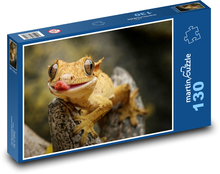 Gecko - jašterica Puzzle 130 dielikov - 28,7 x 20 cm