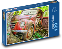Autounfall Puzzle 130 Teile - 28,7x20 cm