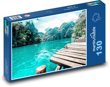 Coron - Philippinen Puzzle 130 Teile - 28,7x20 cm