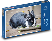 Králik domáci Puzzle 130 dielikov - 28,7 x 20 cm 