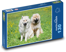 Eurasier - pes Puzzle 130 dílků - 28,7 x 20 cm