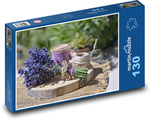 Getrockneter Lavendel Puzzle 130 Teile - 28,7x20 cm