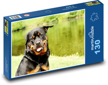Rottweiler - Hund Puzzle 130 Teile - 28,7x20 cm
