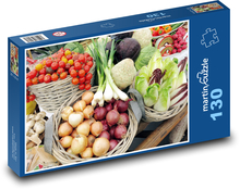 Vegetables Puzzle 130 pieces - 28.7 x 20 cm