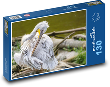 Pelican - bird Puzzle 130 pieces - 28.7 x 20 cm 