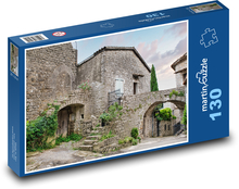 Starý dům Puzzle 130 dílků - 28,7 x 20 cm