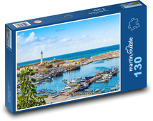 Latarnia morska - Algieria Puzzle 130 elementów - 28,7x20 cm
