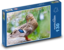 Duck on the lake Puzzle 130 pieces - 28.7 x 20 cm 