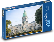 Pałac Argentyńskiego Kongresu Narodowego Puzzle 130 elementów - 28,7x20 cm