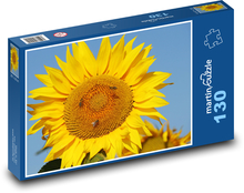 Słonecznik Puzzle 130 elementów - 28,7x20 cm