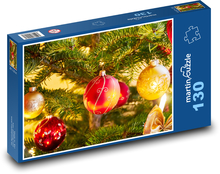 Weihnachtsbaum. Puzzle 130 Teile - 28,7x20 cm