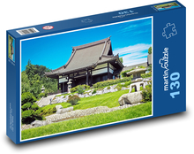 Japonský chrám Puzzle 130 dielikov - 28,7 x 20 cm 