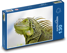 Legwan - jaszczurka Puzzle 130 elementów - 28,7x20 cm