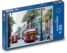 New Orleans - električka Puzzle 130 dielikov - 28,7 x 20 cm 