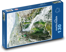 Wasserfall Puzzle 130 Teile - 28,7x20 cm