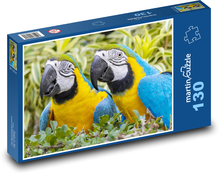 papagájotvaré Puzzle 130 dielikov - 28,7 x 20 cm 
