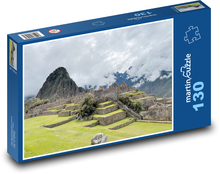Machu Picchu - zrúcaniny Puzzle 130 dielikov - 28,7 x 20 cm 