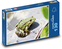 Žaba - obojživelník Puzzle 130 dielikov - 28,7 x 20 cm 