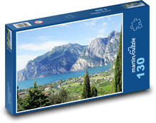 Lago di Garda - Włochy Puzzle 130 elementów - 28,7x20 cm