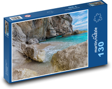 Korsika - Sardinie Puzzle 130 dílků - 28,7 x 20 cm